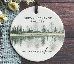 Christmas Married Ornament - Mr & Mrs Christmas 2022