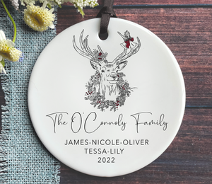 Family Christmas Ornament - Family Ornament 2022