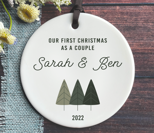 First Christmas As A Couple Ornament - Christmas Together Ornament 2022